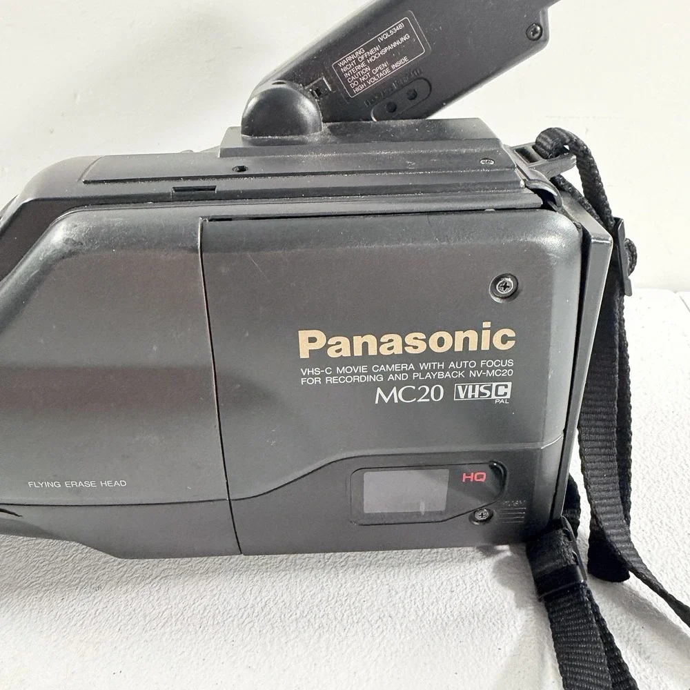 Panasonic MC20 NV-MC20E VHS-C‎ Movie Camera Video Camcorder POWERS ON AS IS READ